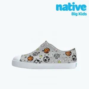 [롯데백화점]네이티브 유아동슬립온 제퍼슨프린트(슈가라이트)빅키즈-볼그레이
