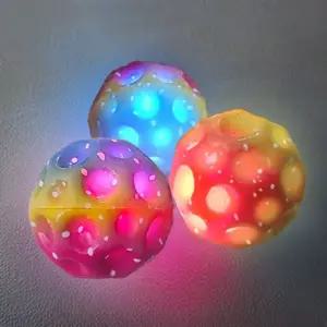 은하수 운석 LED 탱탱볼 6개워터볼 어린이장난감 고무공 얌체 장난감 미니볼 야광탱탱볼