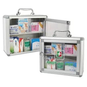 실험실 안전대비 응급처치용 벽걸이 구급함 낚시 아동센타 사고 현장 왁싱? 약케이스