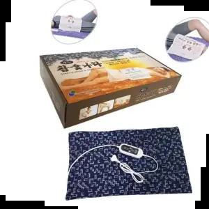 전기찜질패드 참숯 맥반석 전기찜질기 어깨 허리 W