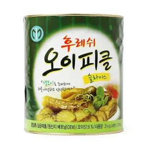 [하프클럽/오티마트]일미푸드 오이피클 슬라이스 업소용 3kg