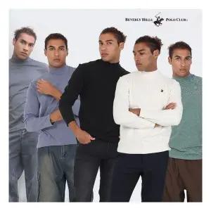 [비버리힐스폴로클럽]25FW 더블기모 모크넥 5종, 남성