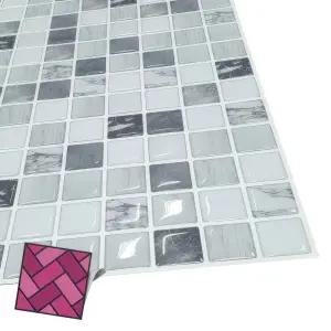 붙이는타일 접착식 시트지 주방 벽체 타일 대리석 S58 욕실 DIY 스티커