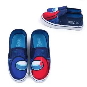 어몽어스 스카이 슬립온 블루 캐릭터 아동운동화 단화