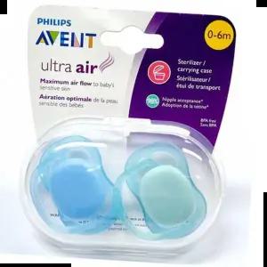 공갈쪽쪽이 BN 아벤트 쪽쪽이 울트라에어 공갈 블루 0-6개월