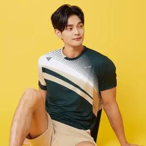 코랄리안 남성 반팔티 배드민턴 게임복 테니스 탁구 스포츠의류 CRTC1431