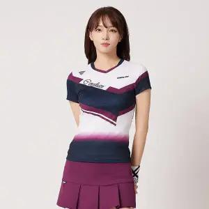 코랄리안 여성 반팔티 배드민턴 게임복 테니스 탁구 스포츠의류 CRTC2452