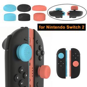 [호환품]닌텐도 호환 Switch 2 엄지 그립 미끄럼 방지 실리콘 조이스틱 캡 3 크기 높이 게임 액세서리 용