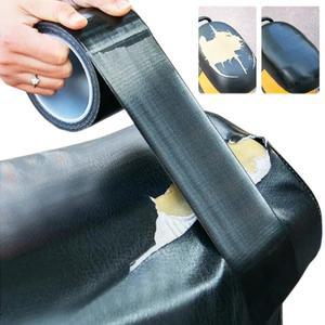 난연성 고온 절연 천 테이프 가죽 시트 쿠션 수리용 블랙 아세트산 접착 10M