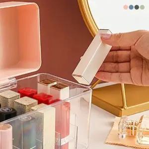 화장품 정리함 메이크업 오거나이저 립스틱 수납 보관함