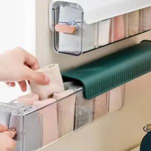 ( )정리함 투명 양말 수납함 벽걸이형 속옷 소품