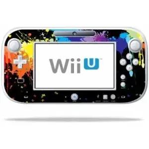 닌텐도 Wii U 게임패드 컨트롤러 랩 스티커 스킨과 호환되는 마이티스킨 스킨 스플래터