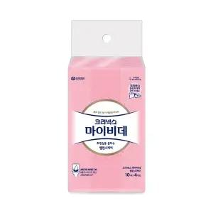 크리넥스 브랜드관 마이비데 밸런스케어 10매*4입 879290