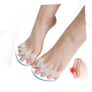 발가락교정기 실리콘 발가락분리기 엄지발가락 교정용품 발톱보호 족부케어 발가락링