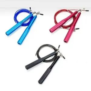 [무료배송] js)와이어줄넘기 색상랜덤 알루미늄 줄넘기 헬스 스틸