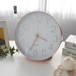 답례품 벽시계 건전지 프리미엄 거실시계 사무실 예쁜 원형 무소음