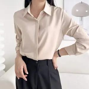 여자 UM16PD22 봄가을 블라우스 오피스룩 하객 결혼식