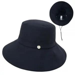 [매장판] 노스페이스 모자 벙거지 여성 등산 아웃도어 와이드 햇 미드나잇 네이비 NE3HR55B