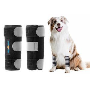 앞핵 관절을 위한 바웩트렐 개 다리 보호대, 개를 손목 관절염으로 인한 안정성 상실을 예방하고 따뜻하게 유지하며 염증을 줄입니다