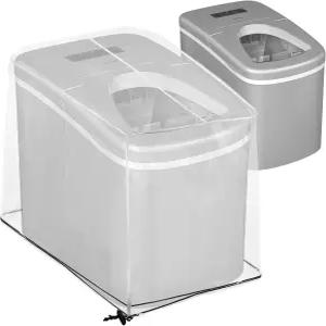 소형 제빙기 커버 가전제품 투명 PVC 텔레스코픽 밴드 디자인 커피 머신 10 L X 14 W H와 같은 대부분의