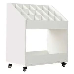 촬영 장비 정리함 수납함 18칸 스튜디오 화이트