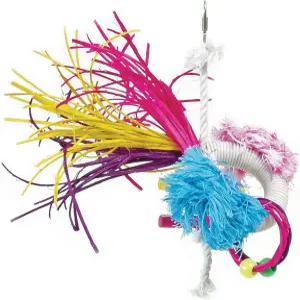 프리뷰 펫 프로덕츠 트로피컬 티저 다이나모 버드 토이 멀티컬러