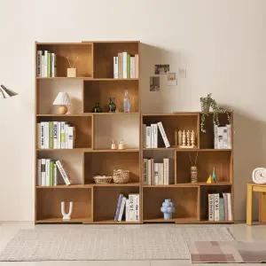 네오 린프 드래그 확장형 책장 3단 5단 세트 NES1835