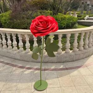 장미꽃 대형 조화 파티 자이언트플라워 조경 인테리어