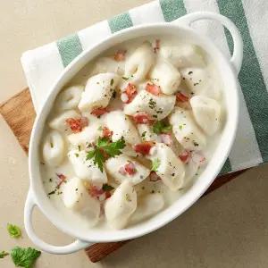 애슐리 홈스토랑 베이컨 까르보나라 떡볶이 2인분 아이 간식 크림