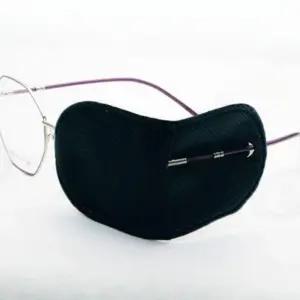 (올핀)사시안대 약시 가림패치 안경 6개 블랙