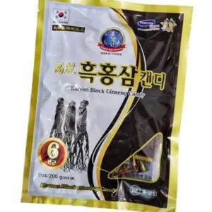 (다올)고려 흑홍삼캔디 200g 4봉지 세트 간식 선물용