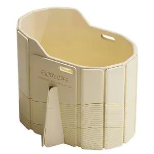 접이식 대형 목욕통 가정용 보온 목욕 욕조