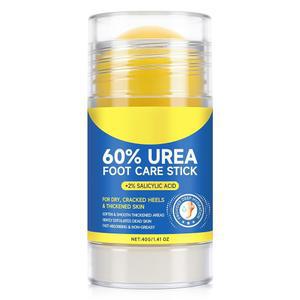 60% 요소 풋 크림, 1.41Fl Oz 크림 최대 강도 보습제, 건조한 발뒤꿈치를 위한 로션, 거칠고 손/발에 영양