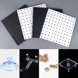 [하프클럽/오티마트]소품걸이 종합세트 페그보드 아크릴타공판 수납보드 인테리어 소품걸이