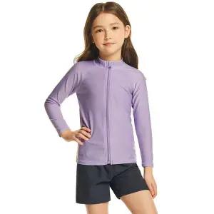 [하프클럽/테슬라]테슬라 아동 주니어 집업 래쉬가드 수영복 TM-BSZ13_H