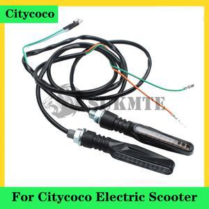 마이크로킥보드led 전기 스쿠터 자전거 오토바이 부품 후면 LED 신호등 60V 후면등 브레이크등 Citycoco