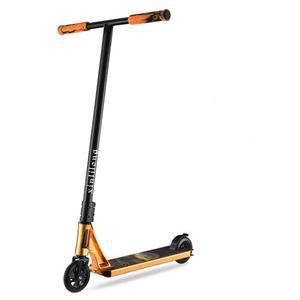 마이크로킥보드led 성인용 완전 프로 스쿠터 110mm Alu 바퀴 골드 스턴트 트릭용