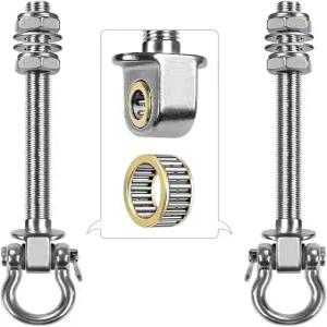 조용한 베어링이 있는 LLYMALL 헤비 듀티 스윙 행거 3000LB 방청 용량 해먹 현관 놀이터 요가 헤비백용