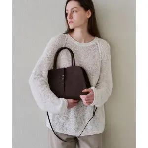 매장정품 MONOROW 블랑 미디움 스웨이드 초코브라운