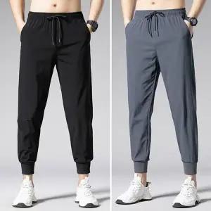 [하프클럽/]남자바지 가볍고 얇은 까실이 시원한 데일리 조거팬츠