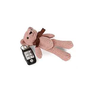 [하프클럽/]니트 곰인형 키링 백참 장식 귀여운 키열쇠 6컬러