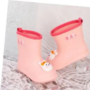 유아장화 로라앨리 하트빔 레인부츠 토끼 아동장화 MA1124
