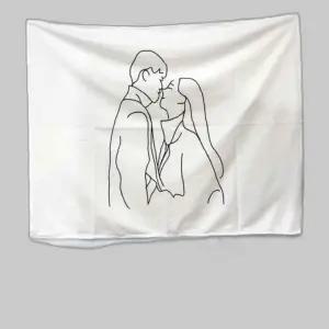 패브릭 인기 대형 데일리 포스터 M 허그