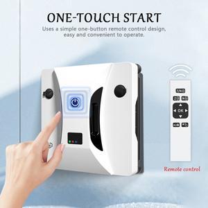 로봇 창문 청소기 자동 분사 스마트 감지 계획 양방향 물 리모컨 전기 유리