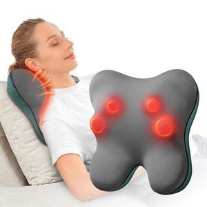 열 FSA HSA 자격이 있는 밥 앤 브래드 백 마사지기, 용 이지백 코드 넥 시아츠 어깨 및 목 마사지 베개, 전신 사용, 여성 남성에게 이상적인 선물