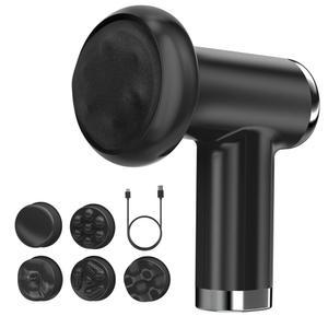 메코드 무선 셀룰라이트 마사지기, 휴대용 및 미니 림프 배액 마사지 다리, 신체 조각 기계(블랙)