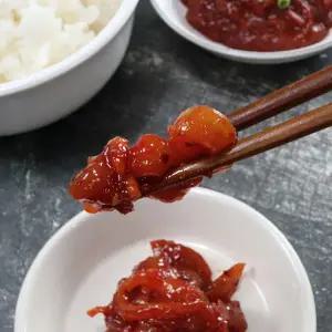 [하프클럽/오티마트]저염식 오징어 젓갈 오징어젓 500g