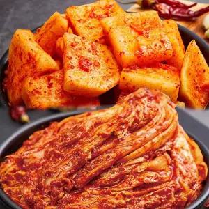 [하프클럽/수아네]강원도 영월 솜씨가 포기김치 10kg+석박지5kg