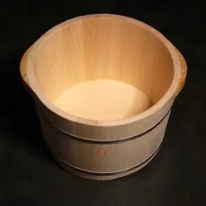 편백나무 원목 족욕통 욕조 히노끼 대야 족욕기 족욕 마사지