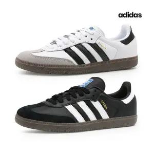 아디다스 남녀공용 삼바 OG 오리지널 블랙 화이트 B75807/B75806